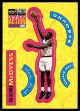 1996-97 Collector's Choice #S7 Antonio McDyess Super Action Stick 'Ums