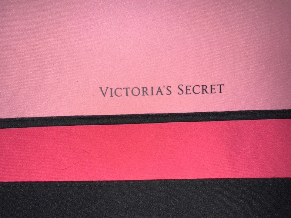 Bolso de hombro grande Victoria's Secret a rayas multicolores Foto 4 de 4