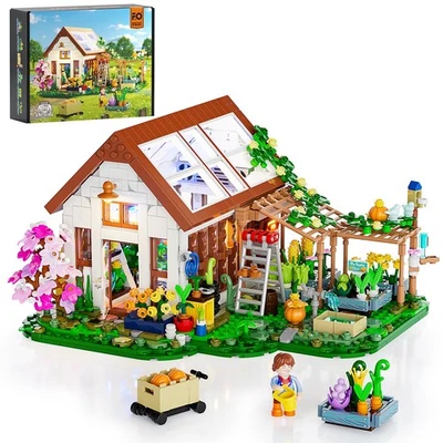 Funwhole / Lumibricks Farm Life - F9059 Home Greenhouse - m.Beleuchtung NEU&OVP