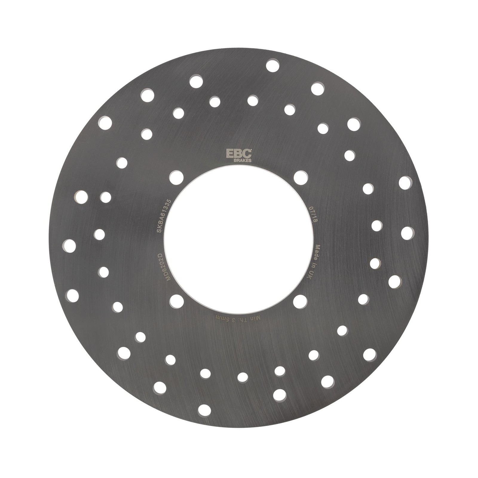 EBC MX/ATV/END Solid FR Brake Disc FLHS for Polaris Sportsman 800 EFi 2010-2012