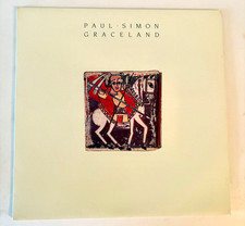 Paul Simon Graceland Vinyl LP 1986 Folk Rock African Zydeco