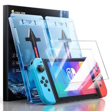 for Nintendo Switch OLED Screen Protector 2021, 7.0, Eye-Protection Blue-Ligh...