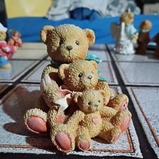 Cherished Teddies THEODORE SAMANTHA  TYLER Bear Friends Come In All Sizes 1991