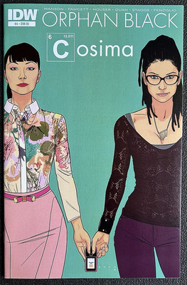 Orphan Black #4 2015 IDW 1:10 Chris Anka  Retailer Incentive Variant NM