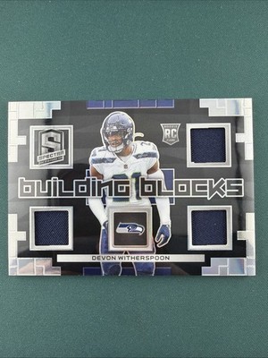 2023 Spectra RC Triple Jersey Devon Witherspoon Building Blocks /99 BBL-DWI