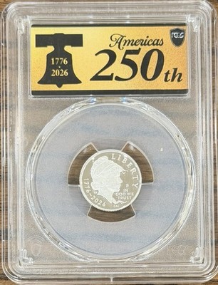 2026 S Silver Proof Semiquincentennial Emerging Liberty Dime PCGS PR70DCAM FS
