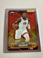 2024-25 Topps Basketball Chrome Bam Adebayo #33 Miami Heat