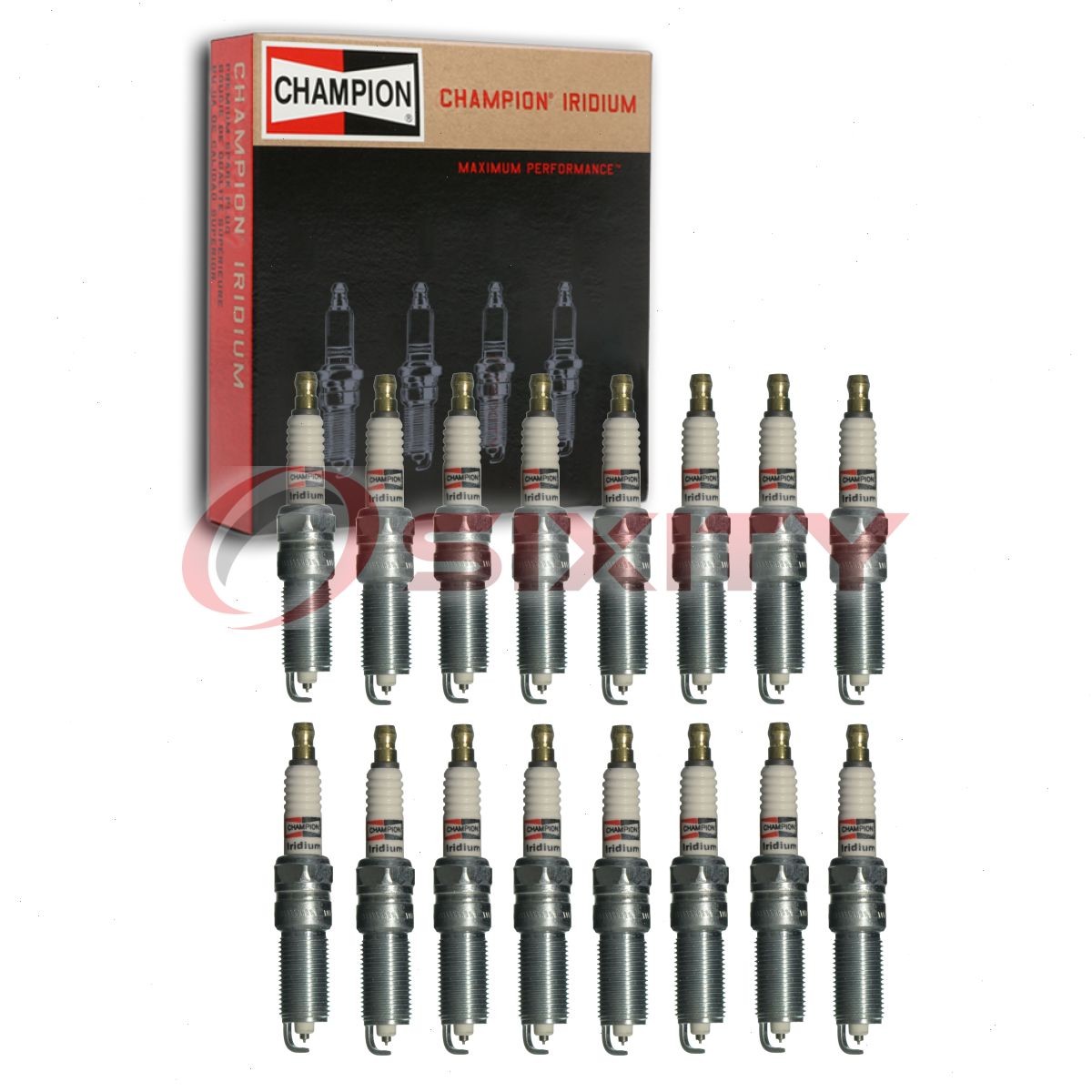 16 pc Champion Iridium Spark Plugs for 2003-2008 Dodge Ram 3500 5.7L V8 xe