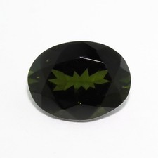 GREEN TOURMALINE 10 x 8 MM OVAL CUT ALL NATURAL F-5368