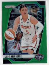 2024 Panini Prizm WNBA #68 Jade Melbourne Green Prizm Mystics