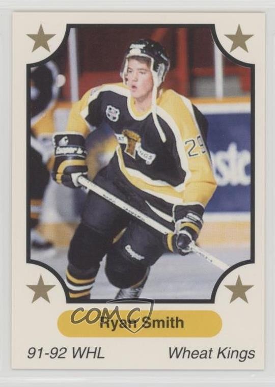 1991-92 7th Inning Sketch WHL Ryan Smyth Ryan Smith #205 0t5