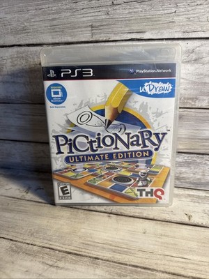 New! Pictionary Ultimate Edition Sony PlayStation 3 PS3 Sealed THQ