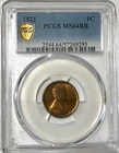1923 Lincoln Cent PCGS MS64 RB