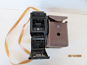 Vintage Ansco Rediflex Twin Lens Reflex Camera 1948 | Bakelite | 620 Film