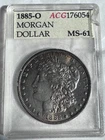1885 O CAC MS 61 Morgan Silver Dollar, United States of America Silver $1 Coin