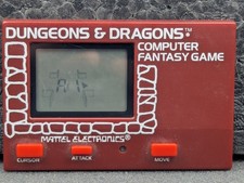 Videojuego portátil vintage MATTEL Electronic DUNGEONS & DRAGONS 1981 TSR LCD