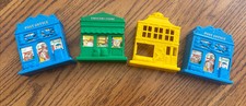 Lot of 4 Vintage 1994 The Busy World Of Richard Scarry McDonalds Happy Meal Toys