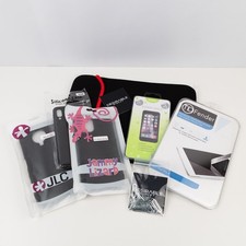 Tech Accessory Bundle iPhone Samsung Nokia iPad Cases Sleeves Protectors NEW