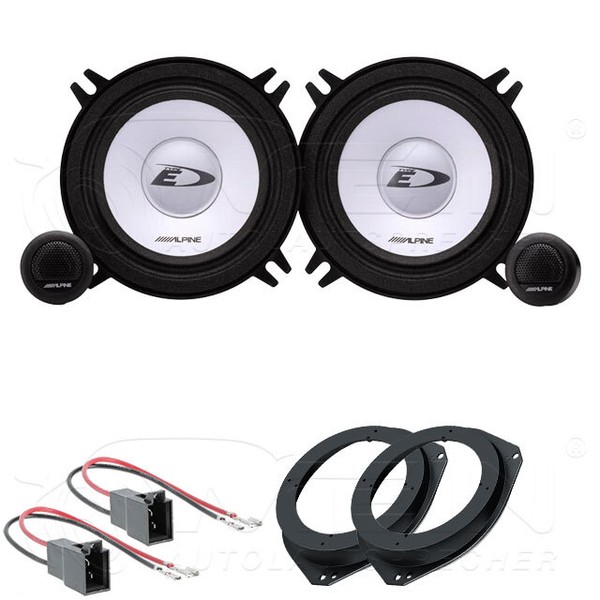 Alpine Lautsprecher FüR Opel Corsa Combo B 1993-2001 Vorn TüR 2-Wege 250W #Aedu-image