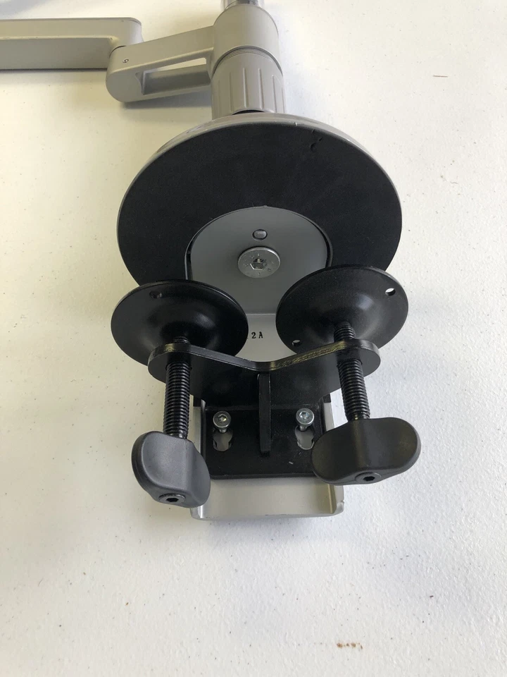 HumanScale M2 M/FLEX Single Monitor Arm Straight Link 12" Post CLAMP MOUNT - Image 4 of 4