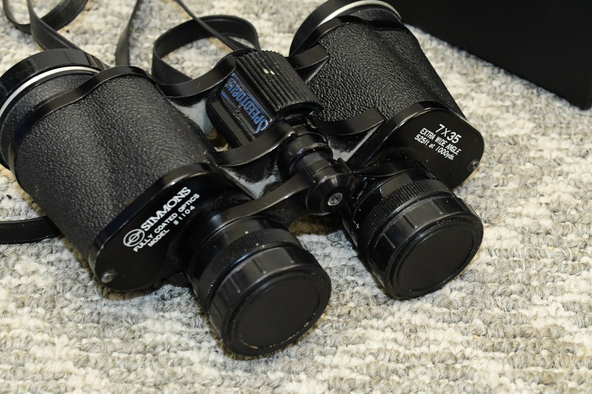 SIMMONS Binoculars Fully Coated Optics - Model 1104 w/ Case