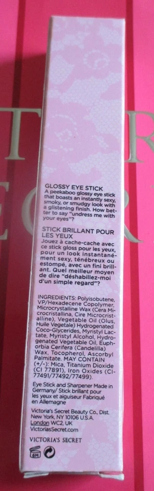 VICTORIA'S SECRET Make Eyes At Me Glossy Eye Stick & Sharpener MERLOT Lot of 2 - Image 2 of 2