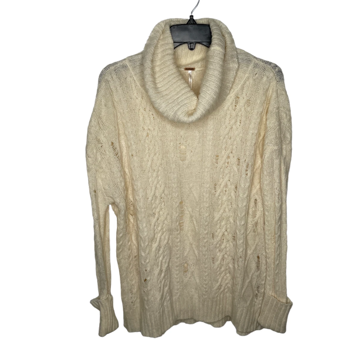 Cream cowl hotsell neck sweater