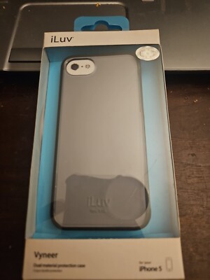 Iluv Vyneer Schutzcover Für Iphone 5 In Schwarz