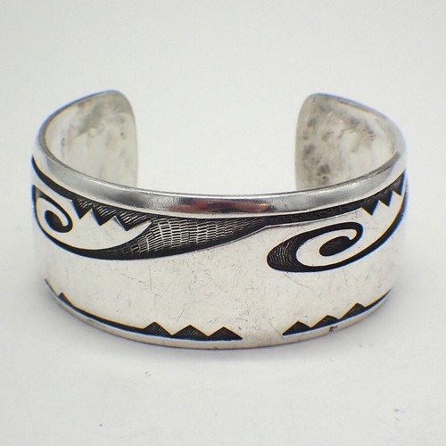 Nordwestliche Indianer Armreif Armband Sterlingsilber - Bild 2 von 3