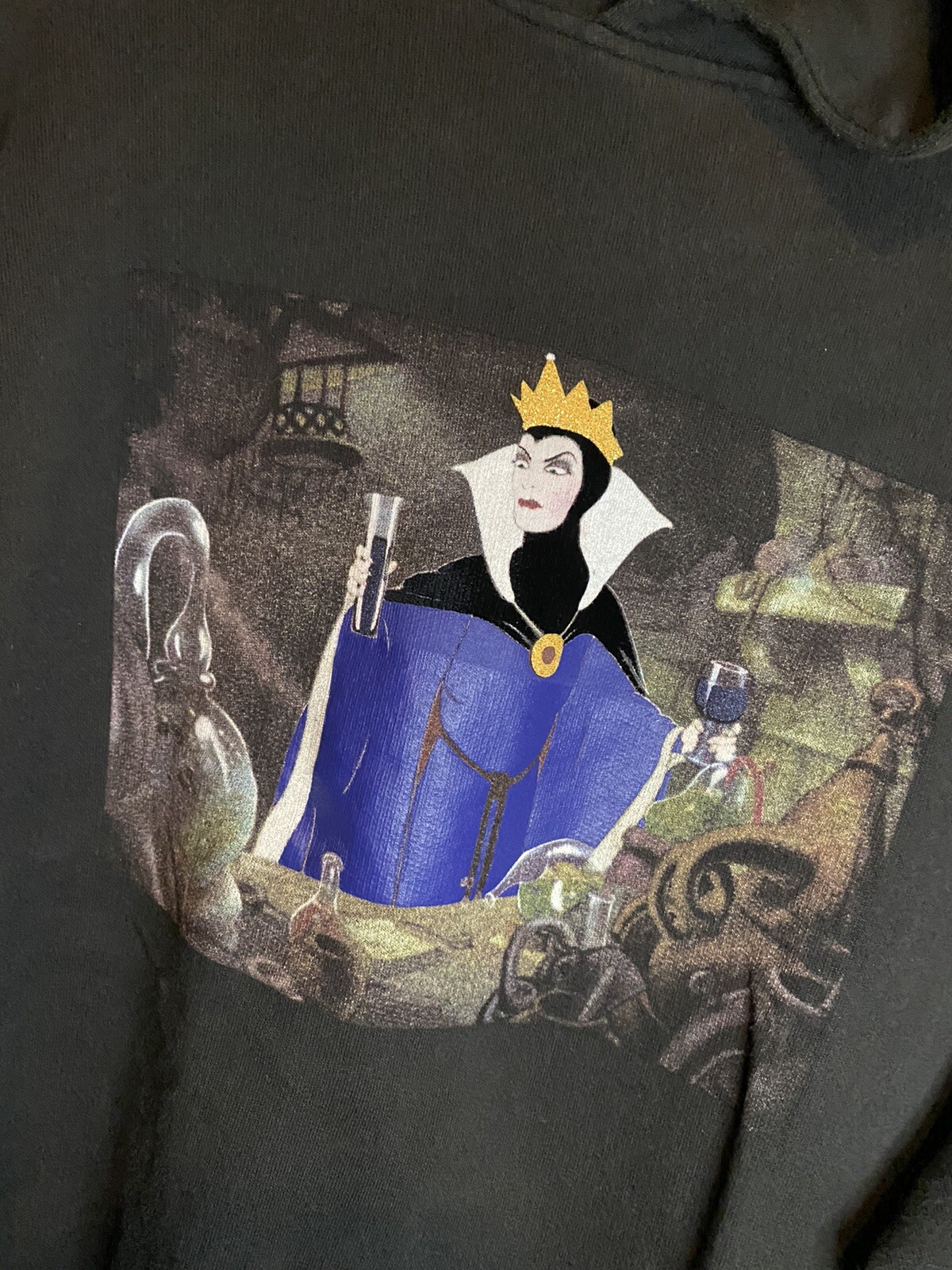 ZARA DISNEY VILLAIN EVIL QUEEN HOODIE SWEATSHIRT Snow… Gem