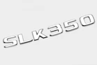 Silver Chrome SLK350 Car Letter Number Rear Boot Badge Emblem For Mercedes Benz