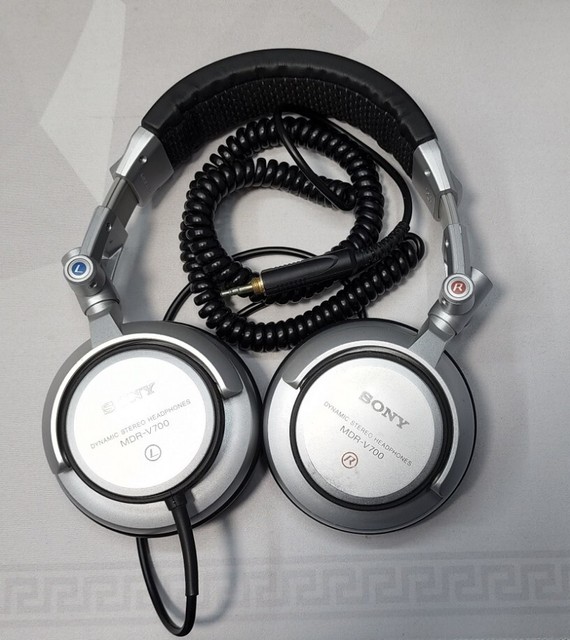 Sony MDR V700 Headband Headphones - Silver for sale online | eBay