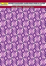Magnetic Locker Wallpaper Made in USA - Pack of 3 Sheets - vb006