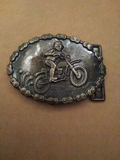 Motocross Belt Buckle