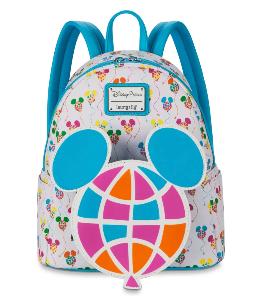 New Disney Parks Epcot Mickey Mouse Balloon Loungefly Mini Backpack Bag |  eBay