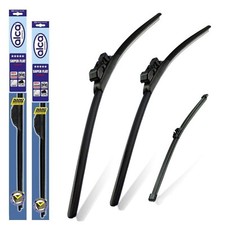 Fits BMW X2 F39 2018-2023 Alca Super Flat Wipers Full Set ASF24''20"TLB 13"Q