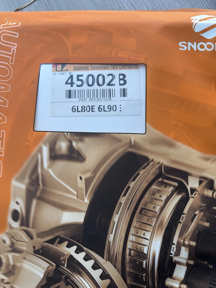 6L80 OEM SNOOKER Transmissi​on overhaul kit for CHEVROLET TRAX CRUZE GMC YUKON - Image 2 of 4