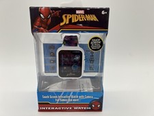 Kids 6 Marvel Spiderman Smart Interactive Touch Screen Watch w Camera  Games