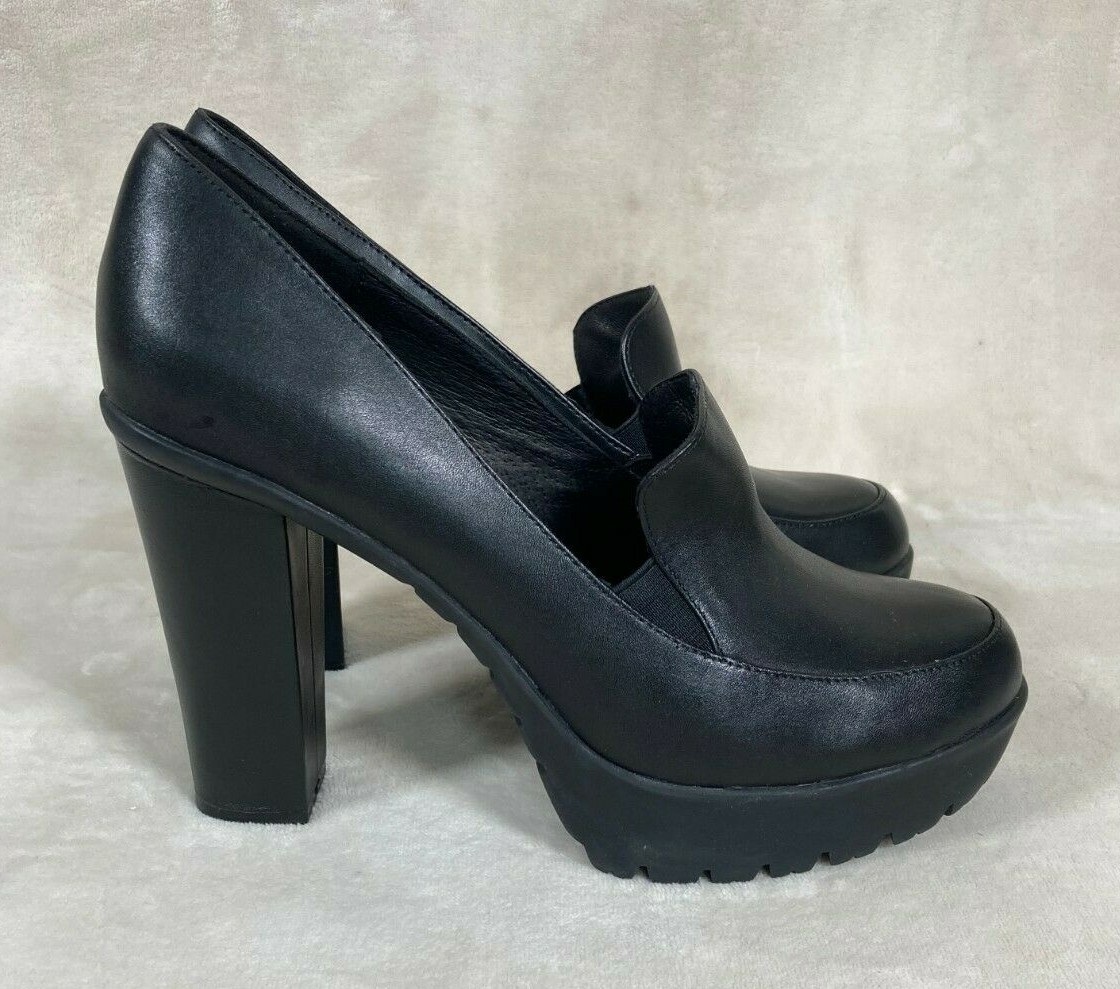 Купить NWOB Aldo Chunky Black Faux 