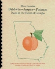 GA Baldwin/Jasper/Putnam County Georgia Milledgeville White's 1854 history + WPA