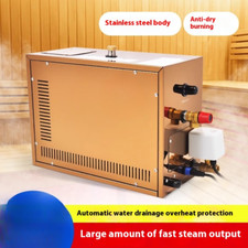 Small Sauna Steam Generator Automatic Descaling Stainless Steel Steam Engine