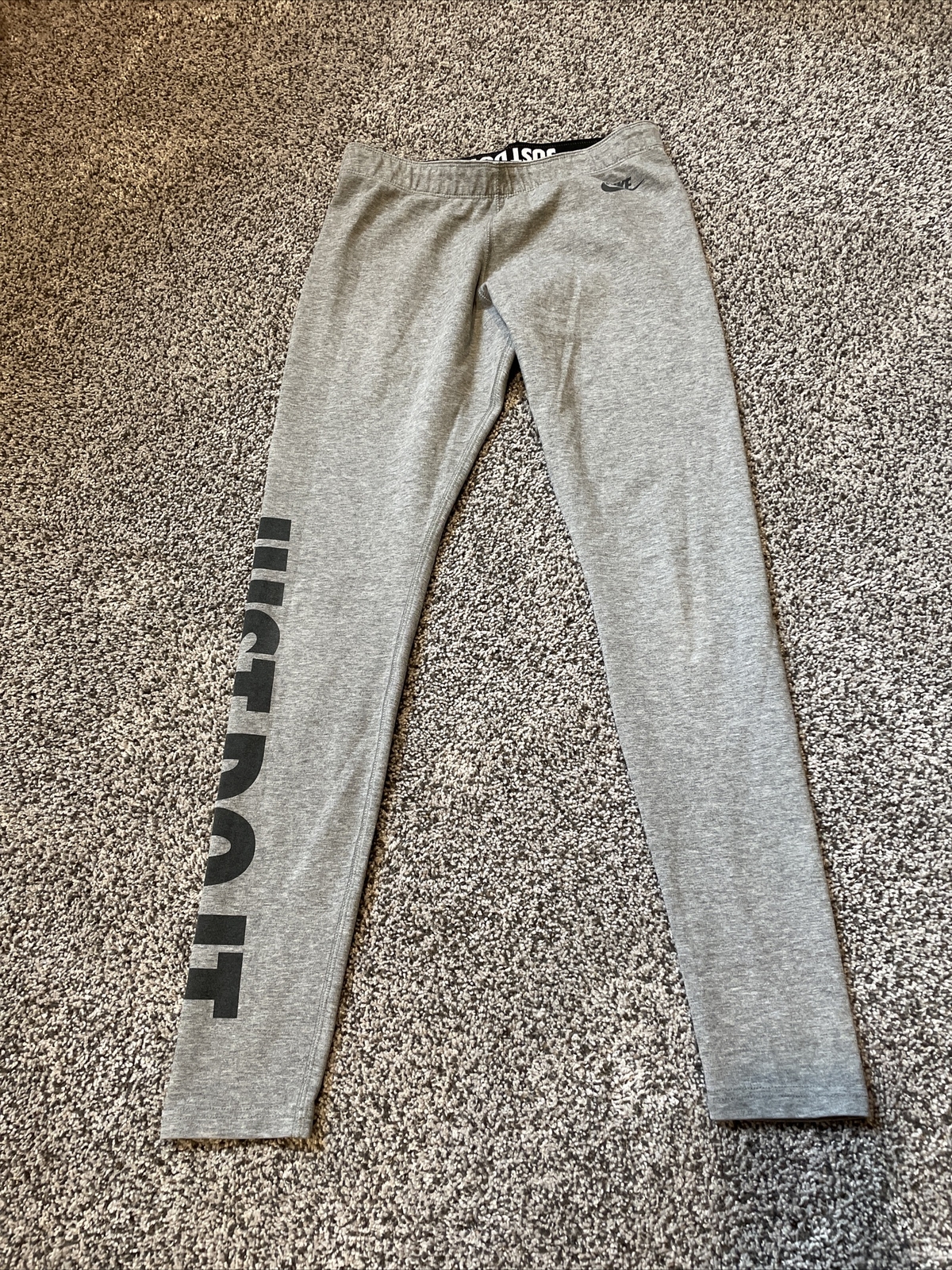 Nike Grey Athletic Pants Leggings Size M RN56323. CA05553 Running/Track Pants eBay