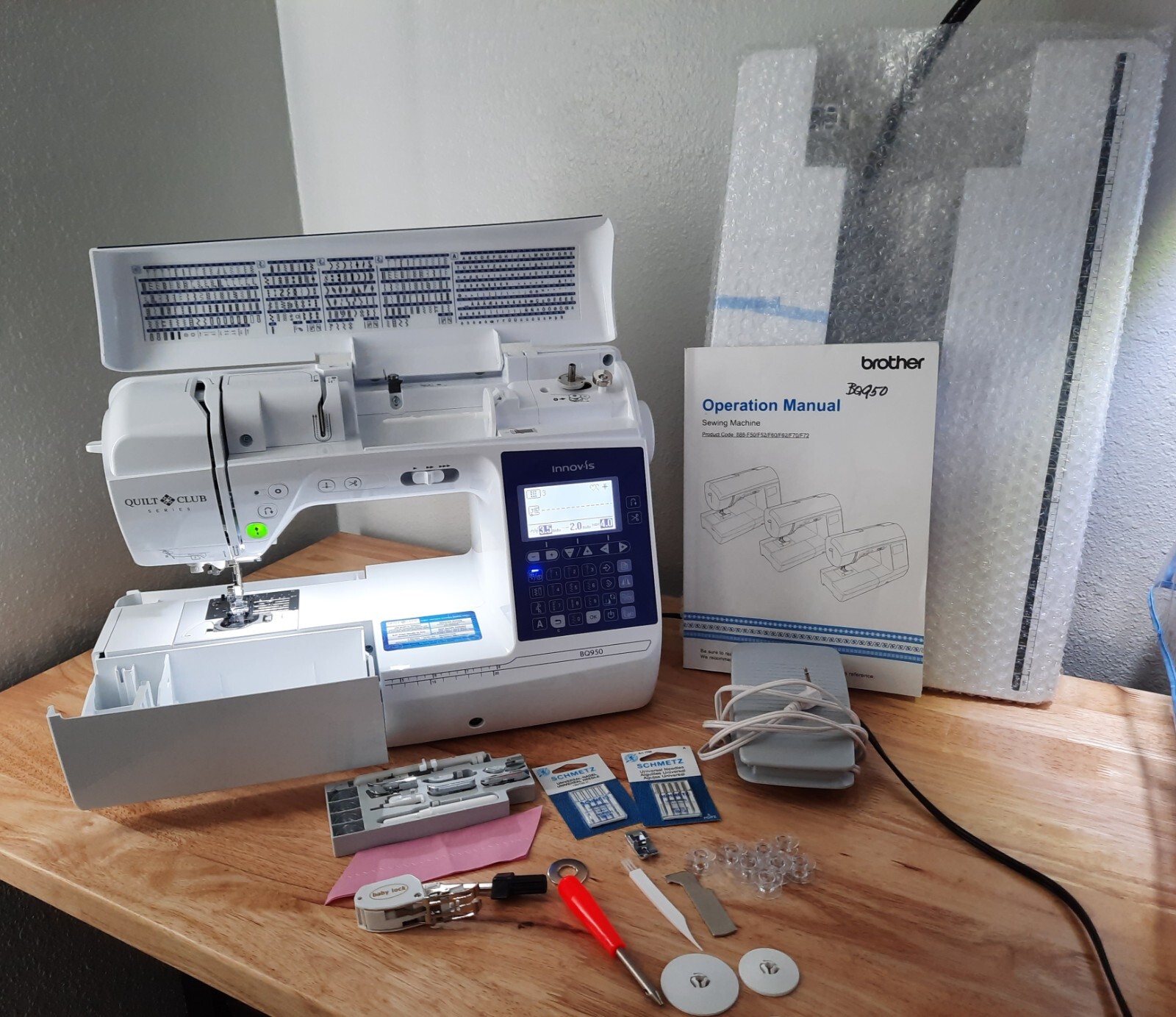 Brother Sewing and Quilting Machine BQ950 Innovis Gently Used Recently
