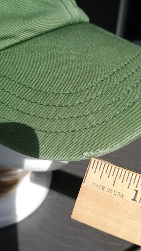 Gorra Antigua Azul Marino Lg Verde con Blanco Azul Bordado NY/SF Casual Estilo Distress Sombrero - Imagen 5 de 18