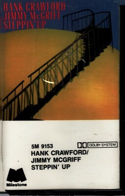 HANK CRAWFORD/JIMMY MCGRIFF - STEPPIN' UP - MC TAPE CASSETTE NEU! & OVP! SEALED!