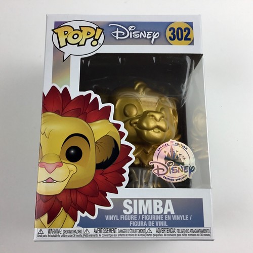 Funko Pop SIMBA LEAF MANE GOLD - Disney 