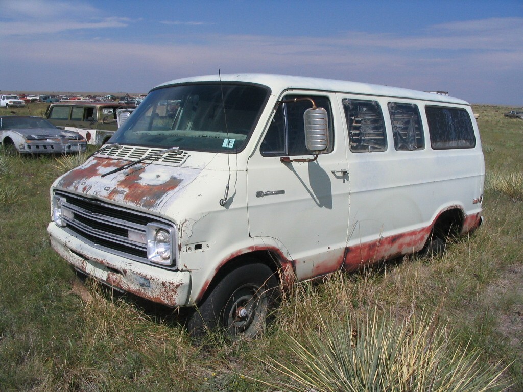 1977 Dodge Van -- DOOR GLASS ONLY -- '71 thru '79 -- PARTING OUT