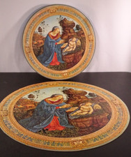 Vtg Springbok Circular Puzzle "Adoration of the Child" by DiCosimo 1pcs Missing