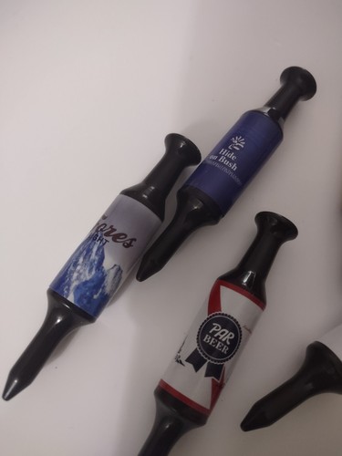 Beer Bottle Golf Tees 6 Pack Golf Gift New Dad Golfers - Picture 9 of 11