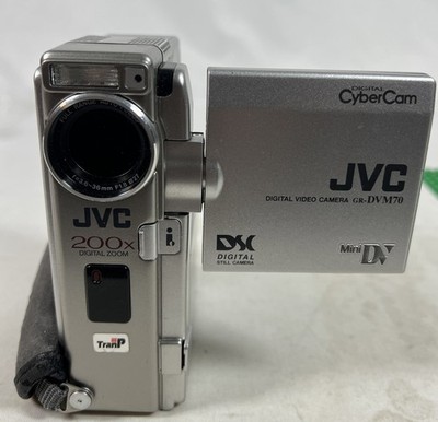 JVC GR-DVM70 Camcorder -  Silver. Exceptional Condition For Age Untested